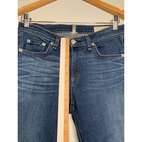 RAG & BONE Skinny Jeans High Rise SIze 28 Medele Preston 5 Pocket Zip - Picture 7 of 10